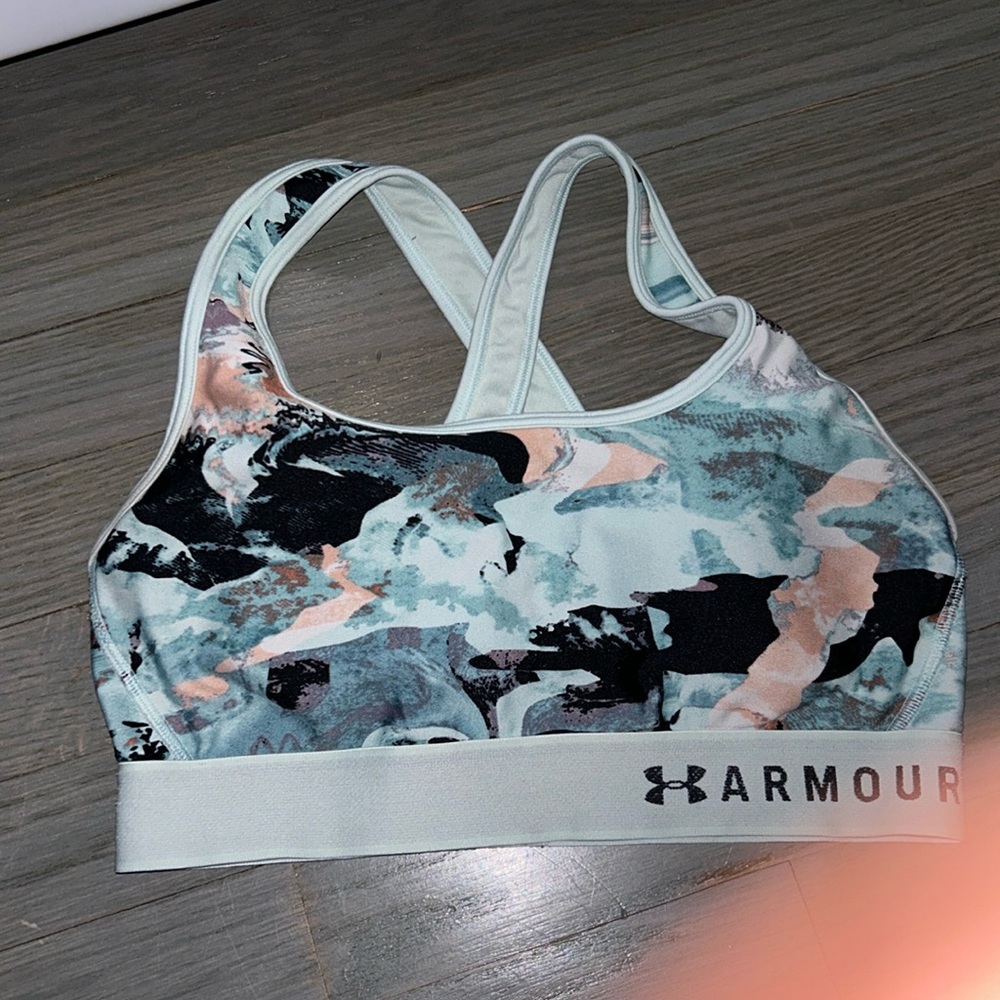 colorful under armor sports bra